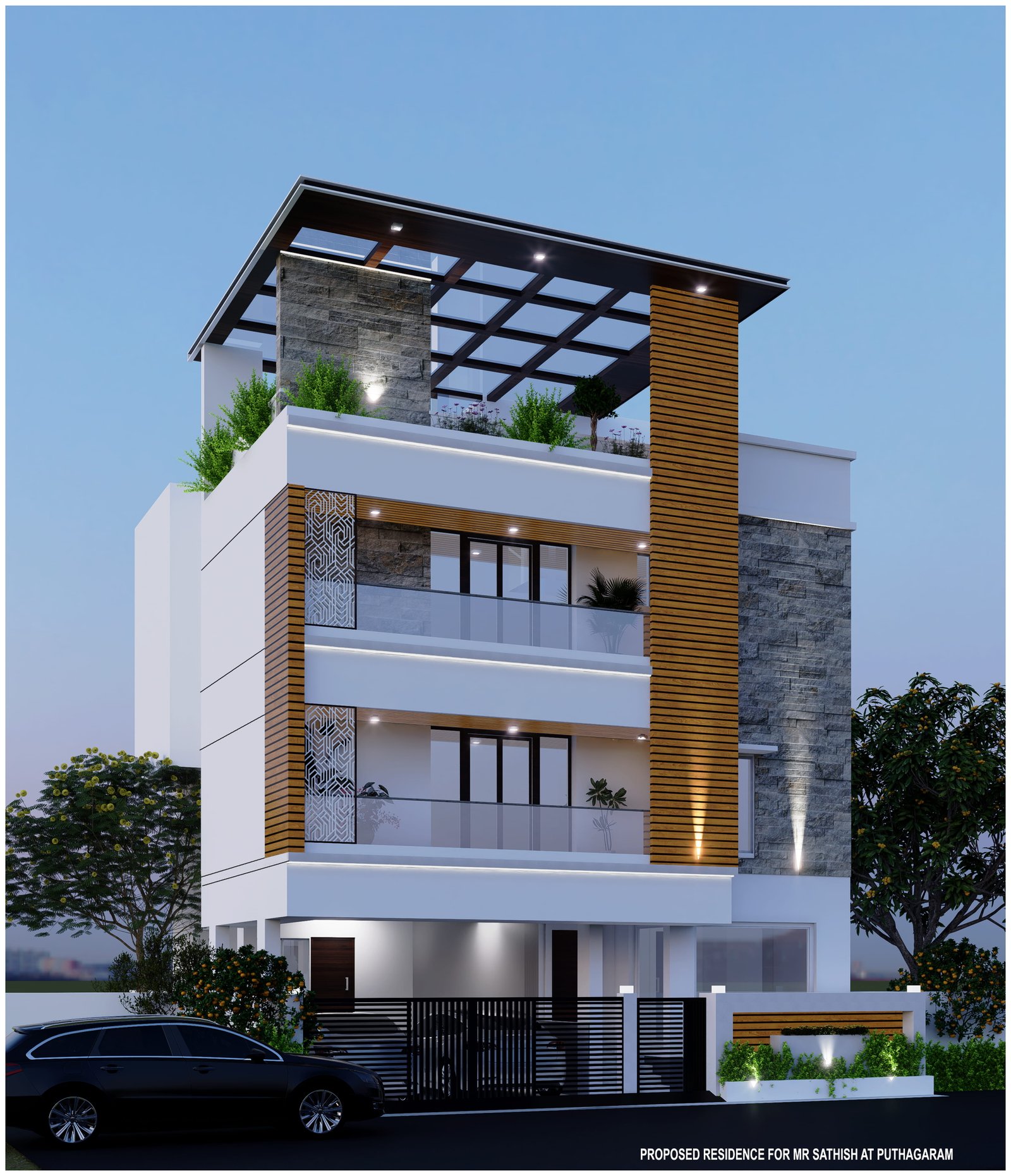 Duplex residential